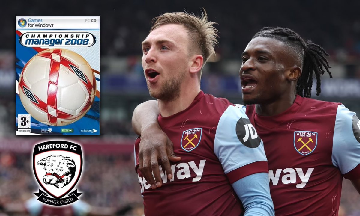 After netting his 20th goal of the season, Bowen has revealed that he will pay tribute to his roots as he celebrates the landmark.

'I'm going to go home and play as Hereford on Championship Manager 2008! I bought it for 50p and am going to load it up on my computer!'