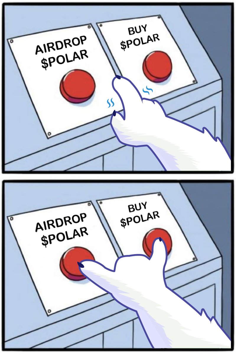 Why choose, when you can do both! 🐻‍❄️

Fairlaunch: tonraffles.app/jetton/fairlau…

Airdrop: t.me/PolarAirdropBot

#TON #POLAR #Fairlaunch #Airdrop #POLARTON