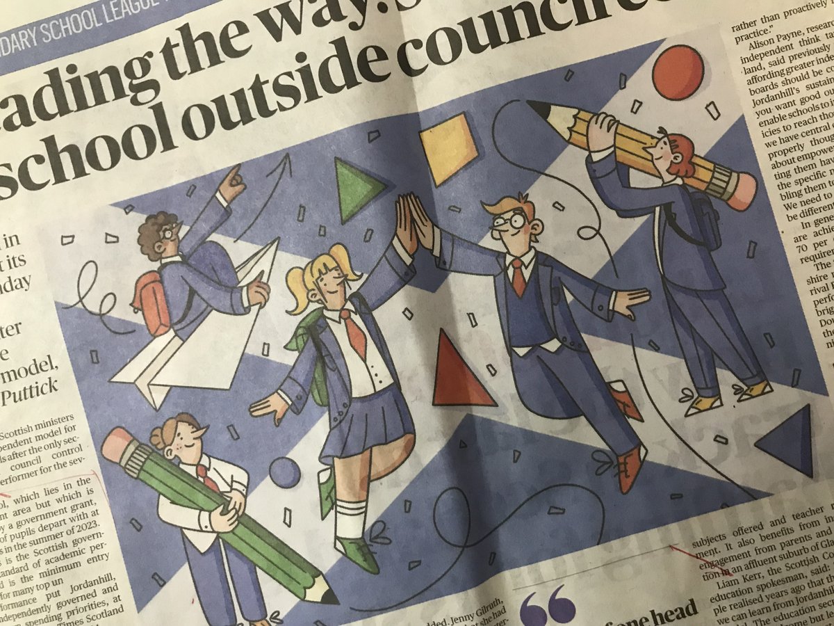 'The Sunday Times recently published its secondary school league table. Well-rehearsed arguments point to the table as little more than an indication of where the middle-class schools are in Scotland.' Stuart Baird bit.ly/sue065sb #education #schools #teachers