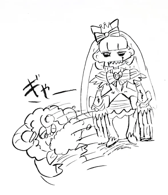 メェメェがニャミーのバイオレンスぶりを見たら泡吹いて卒倒するだろ 