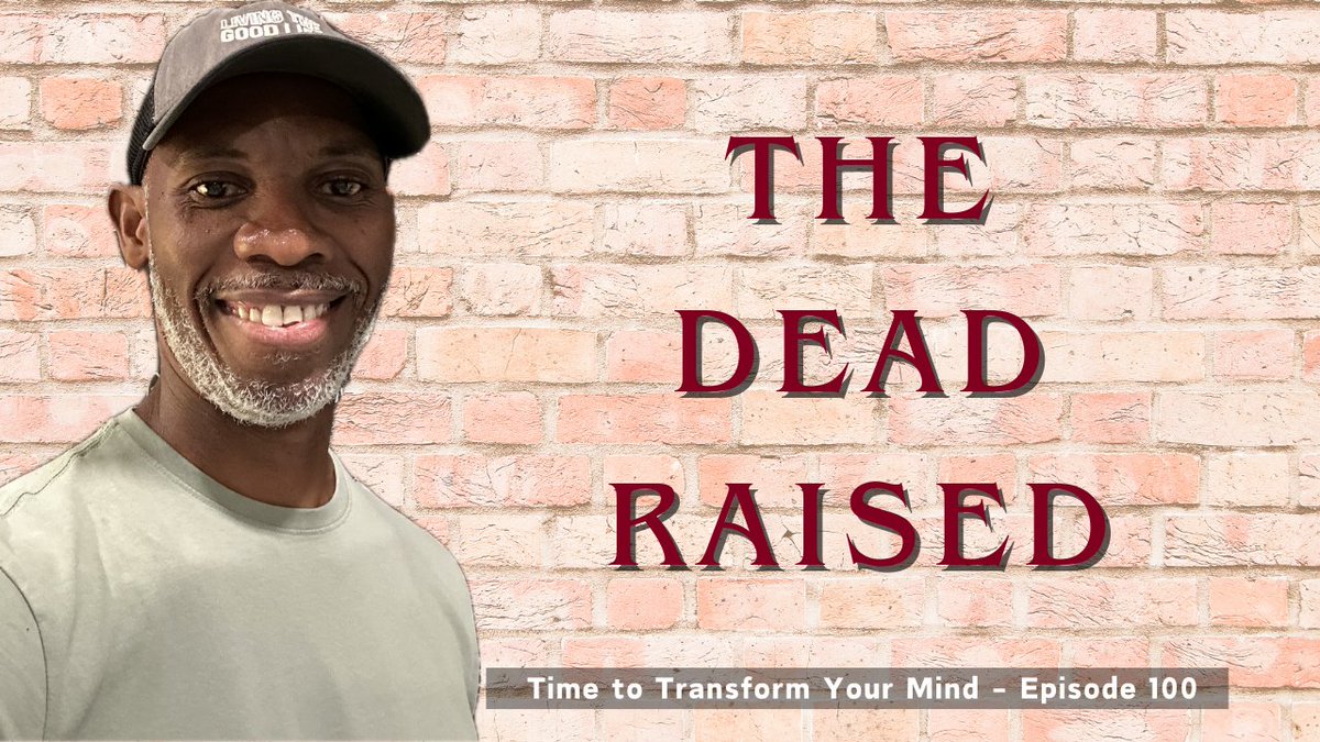 Pierre_Laguerre's tweet image. In today’s episode #100 of our 100-Day Challenge, the topic is “The Dead Raised to Life.”

Watch Now at timetotransformyourmind.com/ep100
#DailyMotivator #Transformation #SpiritualMentor #100DayChallenge #Episode100 #Resurrection Supernatural #Faith #Discipleship #Kingdom