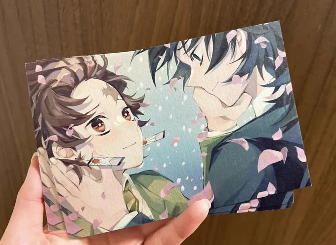 前回イベントの無配ポスカ、まだ結構あるので持っていきます!是非貰ってやってください