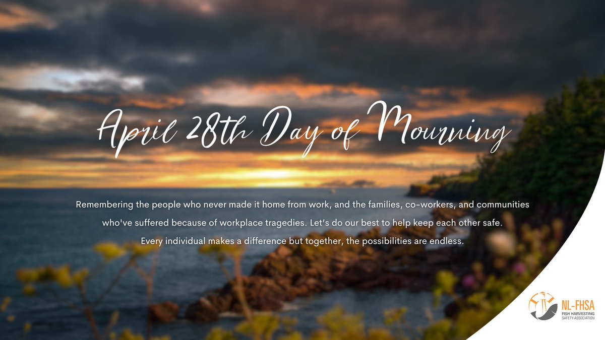 NL Fish Harvesting Safety Association (NL-FHSA) (@nl_fhsa) on Twitter photo 