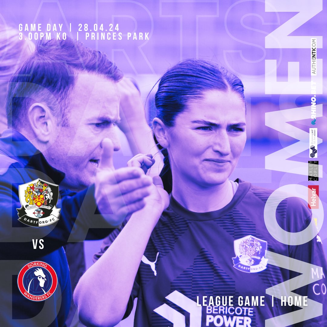 Our final home game of the season! Get yourself down to Princes Park and support the women! 🆚 @dwfcwomen 🗓️ 28.04.24 ⏰ 3.00PM KO 🏟️ Princes Park 🎟️ Adults £4 | Cons £2 🎯 #Upthedarts | #thedartdestroyers 📸 @taureverard