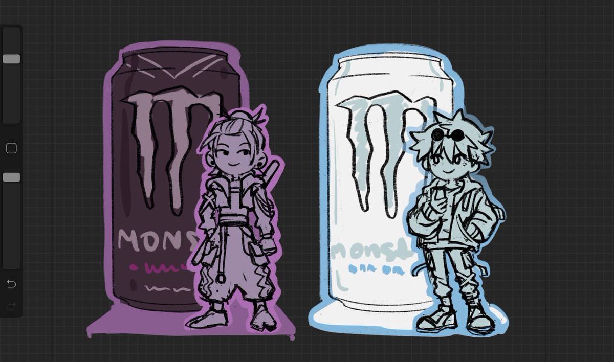#satosugu acrylic stands wip!