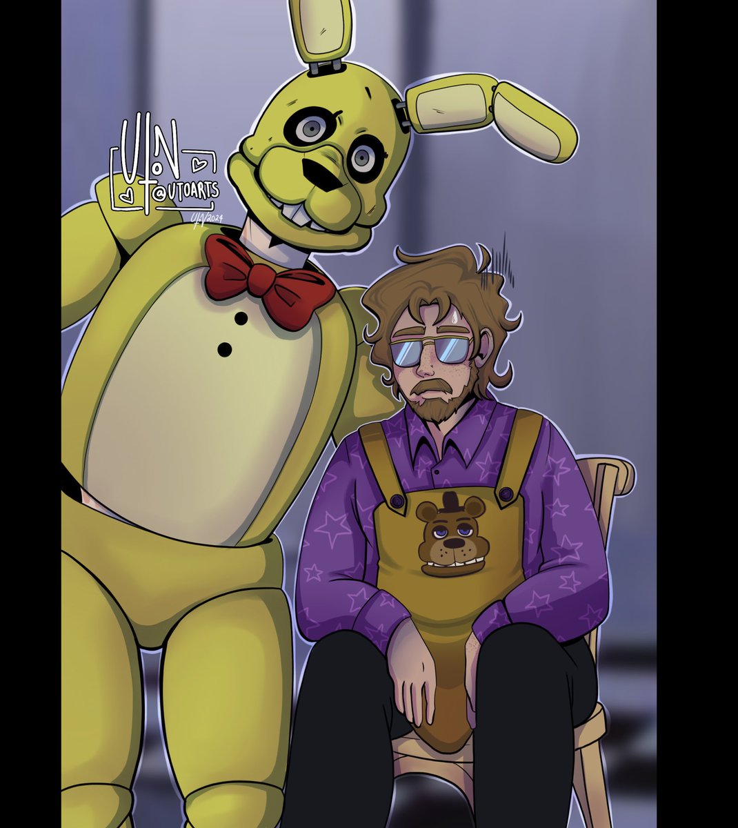 Henry did NOT want to have this photo taken. This was all William’s idea. 

#fnaf #fivenightsatfreddys #fnaffanart #williamafton #henryemily #purpleguy #davemiller #thesilvereyes #aftonfamily