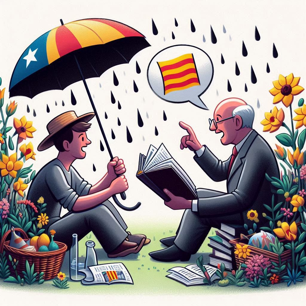 🌧️Així com les plujes de primavera donen vida als camps, el futur del català es nodreix de la nostra dedicació per cultivar-lo i fer-lo créixer més fort cada dia 🪴🌳#LlenguaCatalana #somcatalans #RepublicaCatalana #preparemos