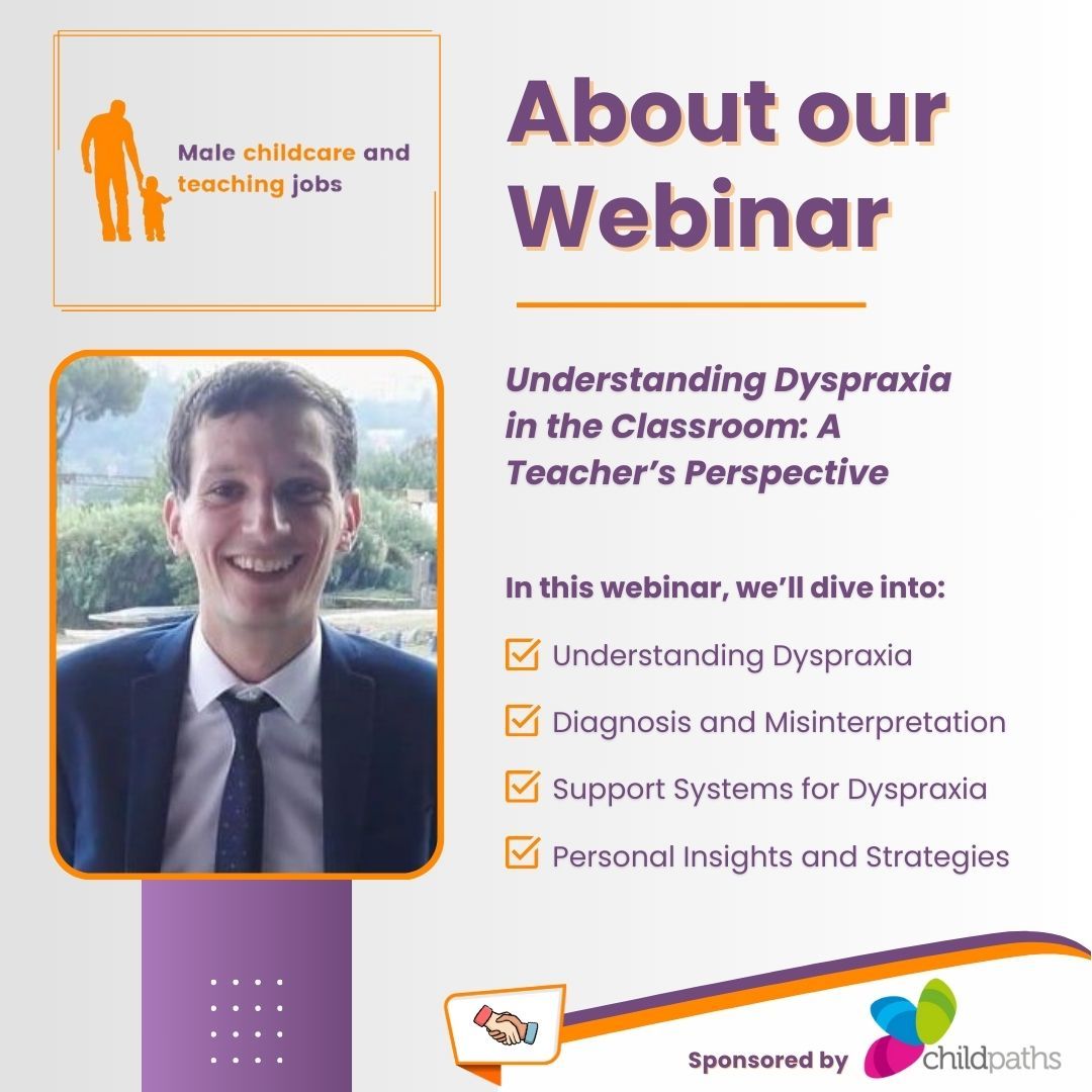 Our upcoming webinar on understanding dyspraxia, sponsored by our amazing partner, @ChildPaths, will bring Matt Starr's personal and professional experience to the table.

Register now: buff.ly/3vGdwC0 

#Education #Support #DyspraxiaAwareness #ChildPaths #WebinarSeries