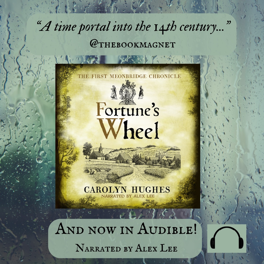 Yet another rainy Sunday? Why not snuggle down and listen to a brand new #audiobook? FORTUNE'S WHEEL, the first Meonbridge Chronicle, narrated by @alexleeaudio. UK amzn.to/2IvevrZ US amzn.to/2EYbHT6 Audible: audible.co.uk/pd/B0D2FDW3RJ