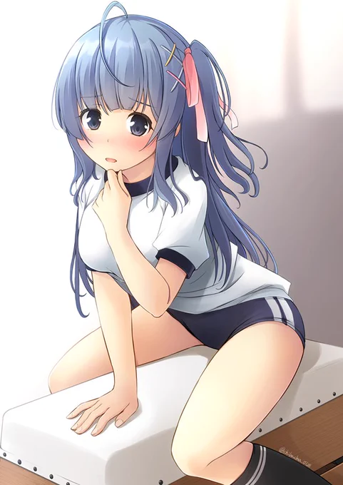 skebリクエストありがとうございました跳び箱飛べなくて恥ずかしくなっちゃったご依頼者さんちの子 