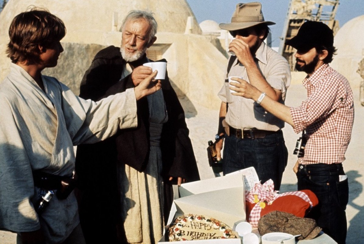 On the set of Star Wars, Tunisia, 1977. 🇹🇳