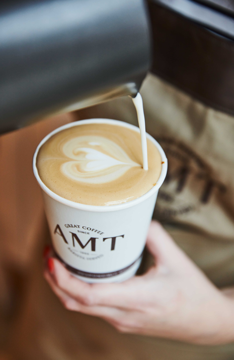 At AMT Coffee, Every Grind is Expertly Crafted, Every Pour Overflowing with Passion. ☕ Excellence Brewed Daily. #AMTCoffee
