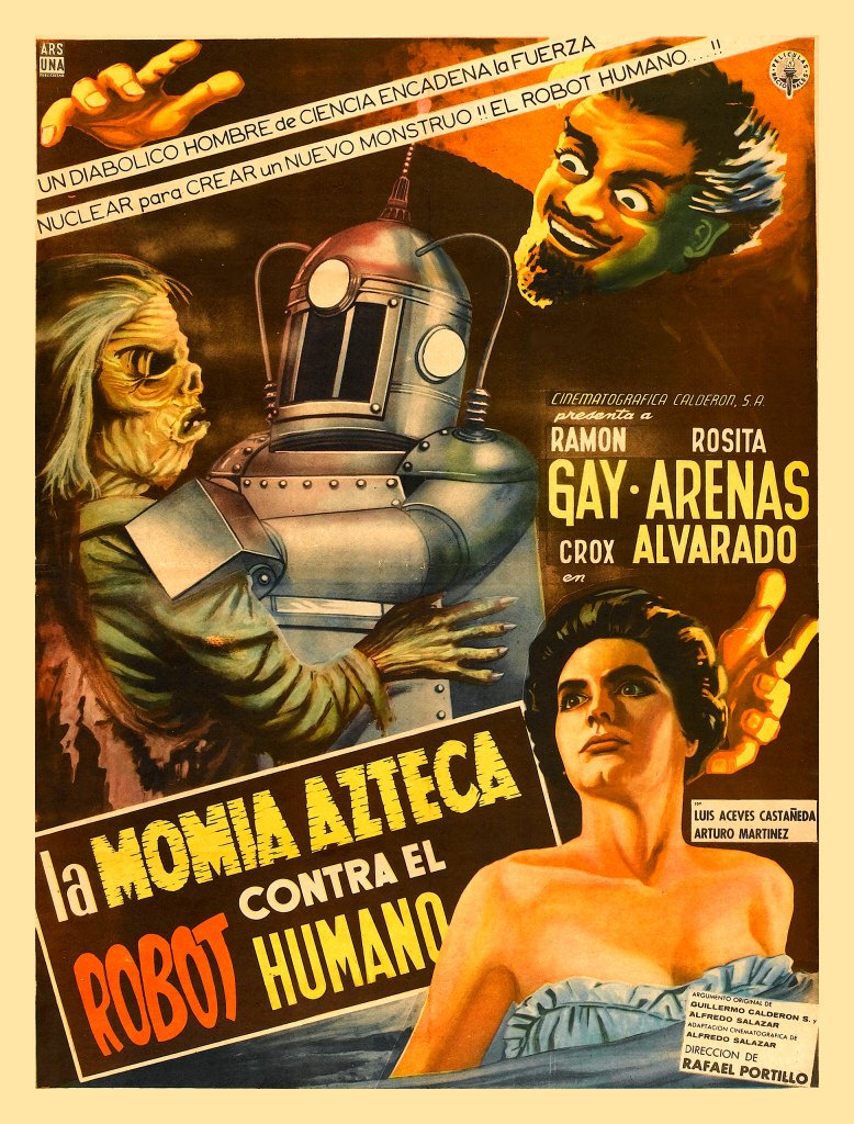 UddaFilm's tweet image. El #Robot Humano? Ay Caramba! uddafilm.blogspot.com/2024/04/the-ro… #Mummy #Mexploitation #UddaFilm #MadScientist