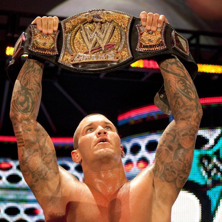 Randy Orton as WWE Champion 🔥