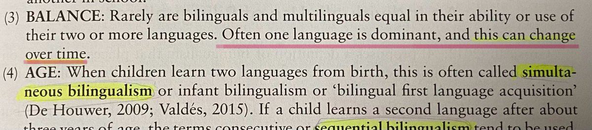 応用言語学的には、一番運用できる言語をDominant language(主要言語)という。
そしてDominant languageは成長や環境などにより変わる場合もあるという。つまり第二言語が第一言語を上回るケースはいくらでもあるということ。(Foundations of Bilingual Education and Bilingualism, 6th edition)