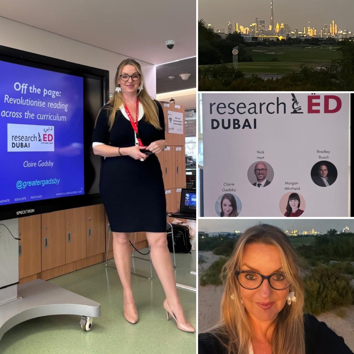greatergadsby's tweet photo. What an incredible few days. I had a fabulous time presenting at #rEDDubai and meeting so many passionate teachers .I am looking forward to returning in May to continue my work with schools in Dubai and Abu Dhabi as well as presenting at @BSMEorg Middle Leadersโ Conference https://t.co/PtR5BRo6Kb