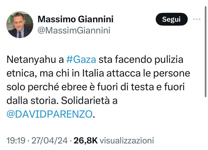 Non possiamo essere insensibili al disagio che prova chi campa e lavora nel contesto del progressismo contemporaneo. Non deve essere facile vivere ogni giorno tra il cerchio e la botte. Rivivere quell'angoscia di Galileo sotto la lente dell'Inquisizione. Subordinare sempre la tua…