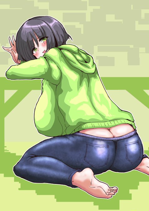 今日の日課はパーカーブルージーンズセイカさんです 