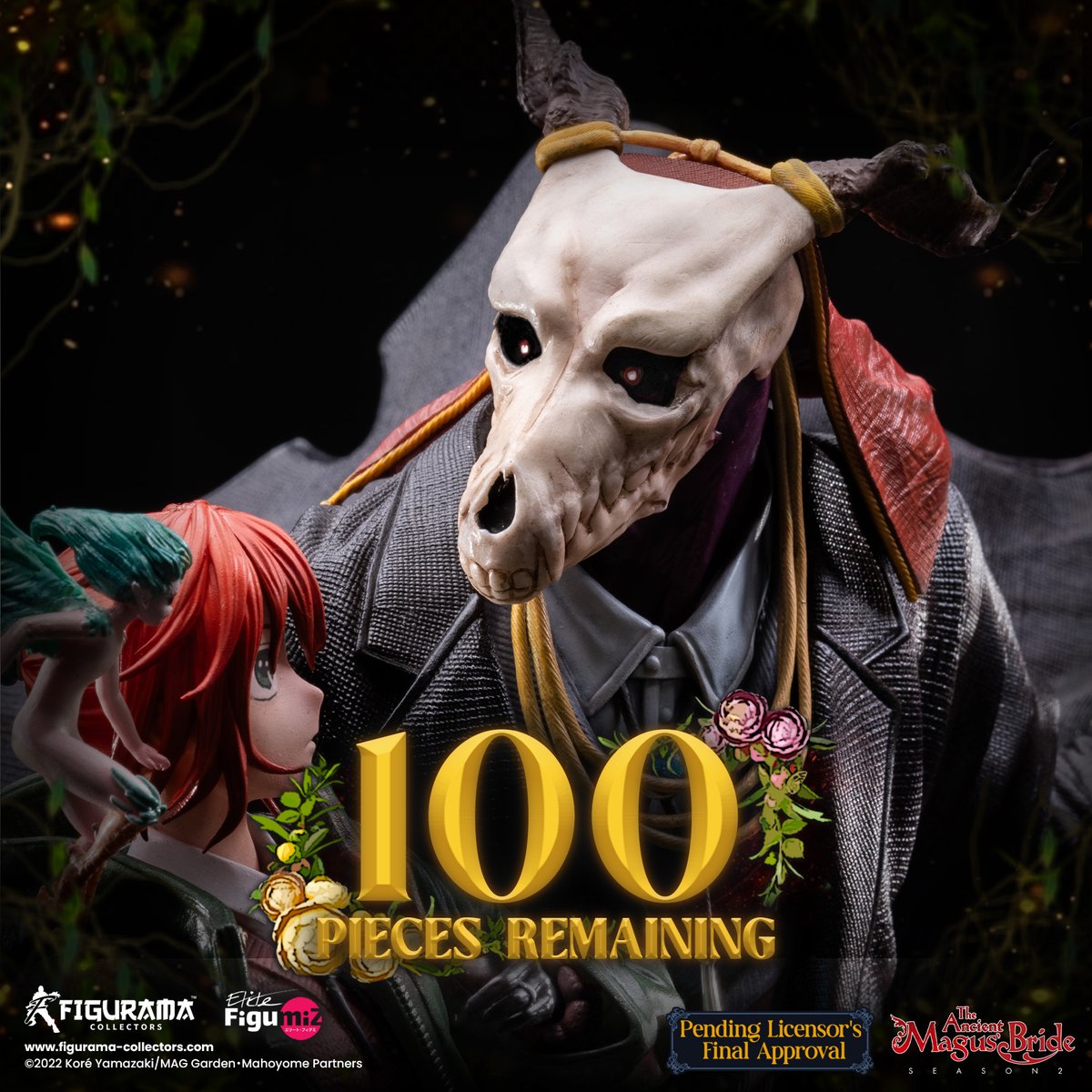 🧚‍♂️ 100 PIECES REMAINING – CHISE & ELIAS 🧚‍♂️ Get yours before it's too late: tinyurl.com/FIGIBRIDE ~~~~~~~~~~~~~~~~~~~~~~~~~~~~~~~~~~~~~~~ Including: ⭐️ Ruth the faithful familiar ⭐️ Silky's ribbon ⭐️ Jade Ariel the Fae #theancientmagusbride #ancientmagusbride #chisehatori