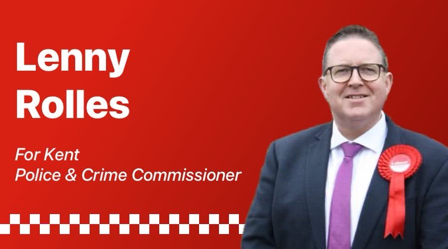 Vote Lenny Rolles ⁦@LennyRolles⁩ for Kent PCC on May 2! 🗳️ A local champion ready to restore trust in policing, tackle crime, and end Tory cuts. #LennyForKentPCC #VoteLabour #RedWave lennyrolles.org.uk