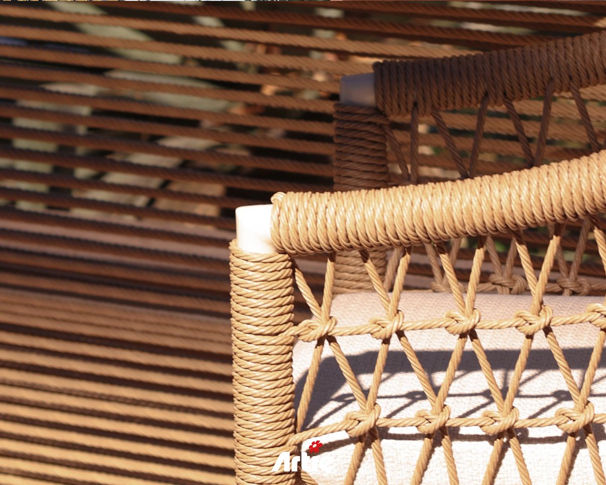 Our MARRA collection introduces its latest addition: the elegantly modern MARRA bar stool With its powder-coated aluminum frame and hand-woven twisted wicker, isn't it the perfect addition to your patio?🥰

#artiegarden #outdoorfurniture #outdoorliving #gardenfurniture