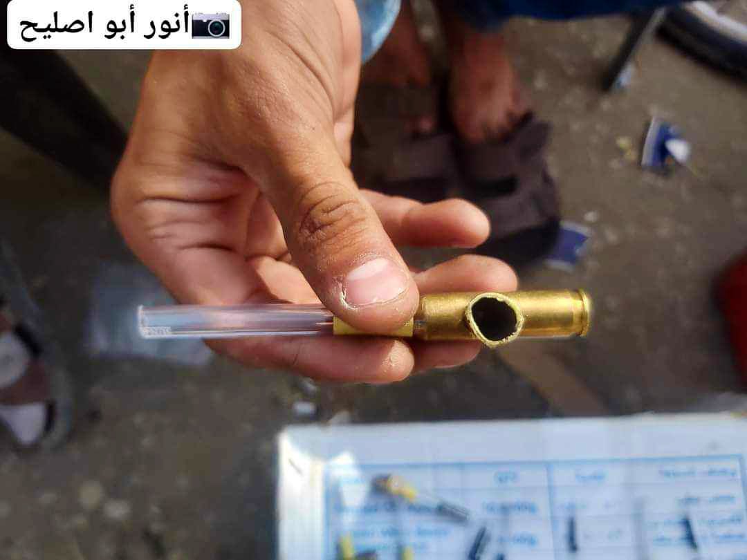 In Khan Younis, a resident began selling used Israeli bullets after turning it into smoking pipes.