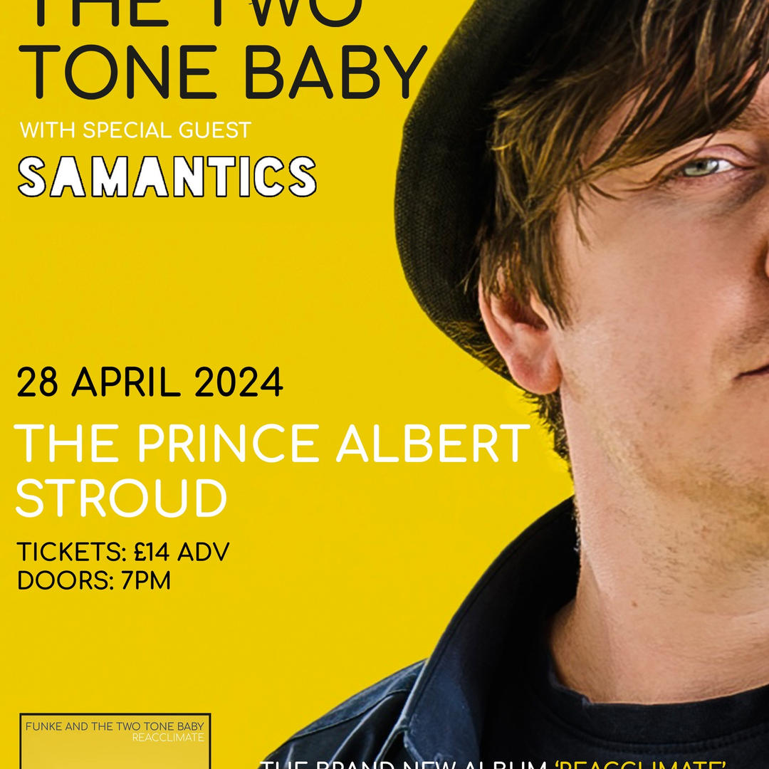 hey @cerysmatthews tonight in Stroud we have @funke2tonebaby a one-man mechanical alt-blues band & @samanticsUK also a one-man band - he's a a livewire rap-poet and musician. Tickets in advance or on the door Thank you for playing our favourite @thisisthekit track earlier❤️‍🔥