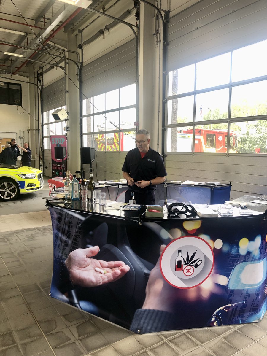 We are all set for our Driver Engagement Day here at Lymm - looking forward to welcoming visitors from 11:00 - 15:00 🚒 🚑 🚓