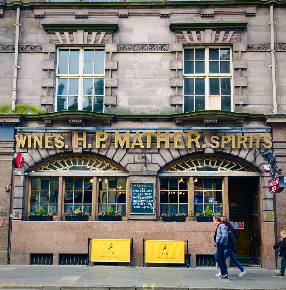 Pubs of Edinburgh’s West End. Established 1903 This is next door to what will be one of Edinburgh’s finest hotels. @MathersWestEnd