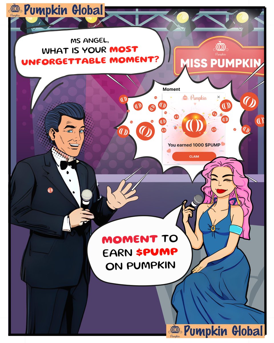 Make your Pumpkin’s Moment the most unforgettable moment in your life 💖

Pumpkin levels up every social interaction while unlocking earning potentials.

#Pumpkin #Web3 #SocialFi