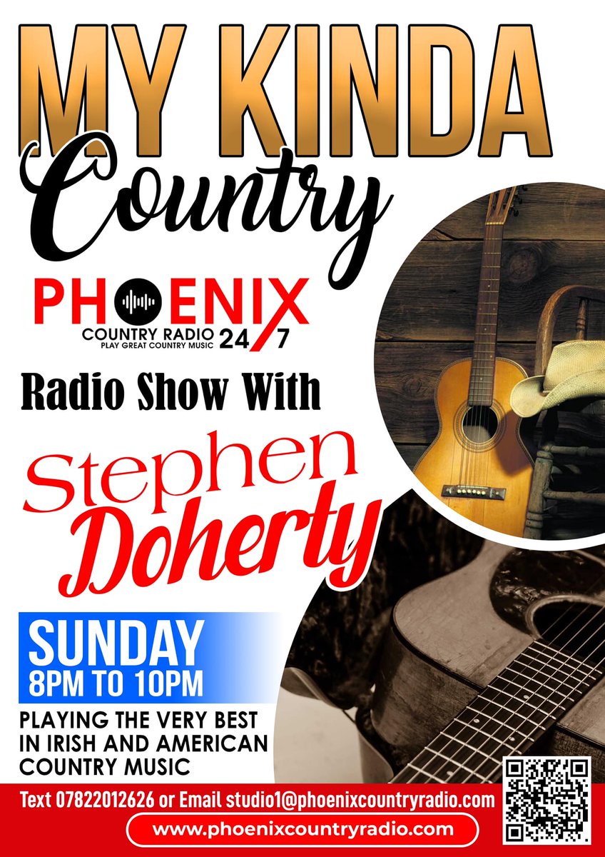 Phoenix CountryRadio (@phoenixcountryr) on Twitter photo My Kinda Country this Sunday evening from 8pm - on <a href="/PhoenixCountryR/">Phoenix CountryRadio</a> with <a href="/DjStephenD/">Stephen Doherty</a> playing the very best in Irish and American Country Music
A Great show lined up this Sunday evening
phoenixcountryradio.com My Kinda Country this Sunday evening from 8pm - on <a href="/PhoenixCountryR/">Phoenix CountryRadio</a> with <a href="/DjStephenD/">Stephen Doherty</a> playing the very best in Irish and American Country Music
A Great show lined up this Sunday evening
phoenixcountryradio.com
