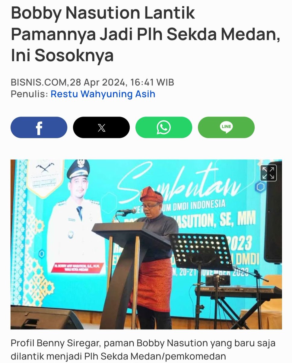 Makin GA TAU MALU, makin KEBABLASAN, Nepotisme itu terang2an dipertontonkan tanpa rasa MALU

Dari 27 kepala dinas di Pemko Medan, kenapa harus menunjuk paman sendiri? Bukankah itu praktek NEPOTISME?

Apa dasar penunjukannya? Rusak kotanya, Hancur Moralnya