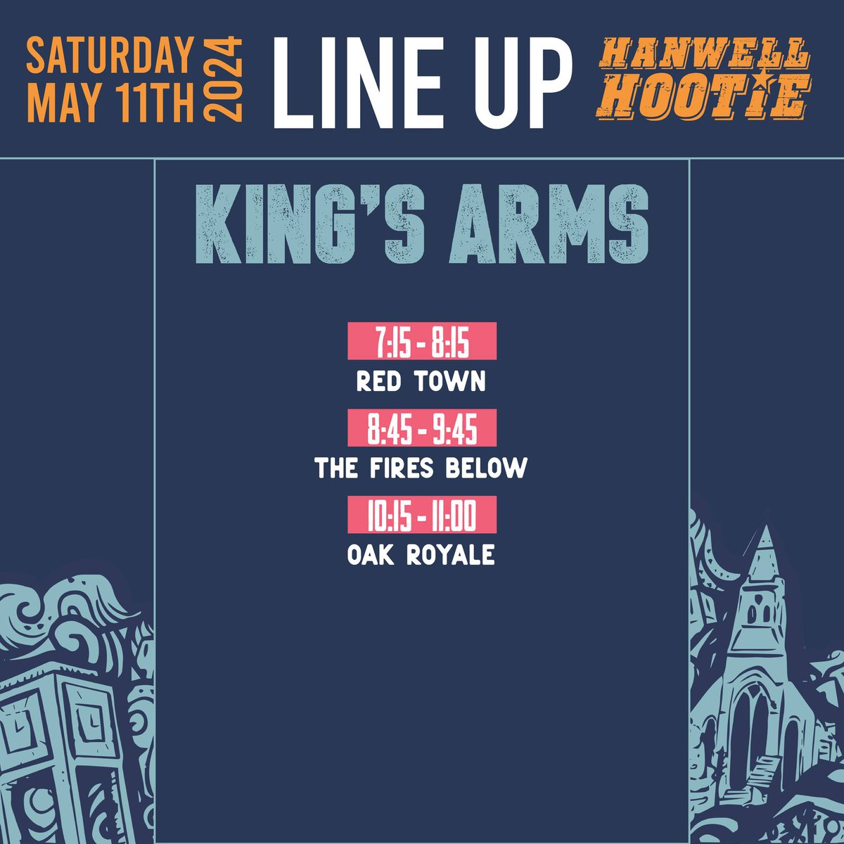 Next gig 11th May - FREE ENTRY We are playing at @HanwellHootie at The Kings Arms, W7 3SU on 8:45pm Check out our website for more details: thefiresbelow.com/live/ 🤘😃🤘#hanwellhootie #supportlivemusic #London #hanwell #londongigs #londonbands #thefiresbelow