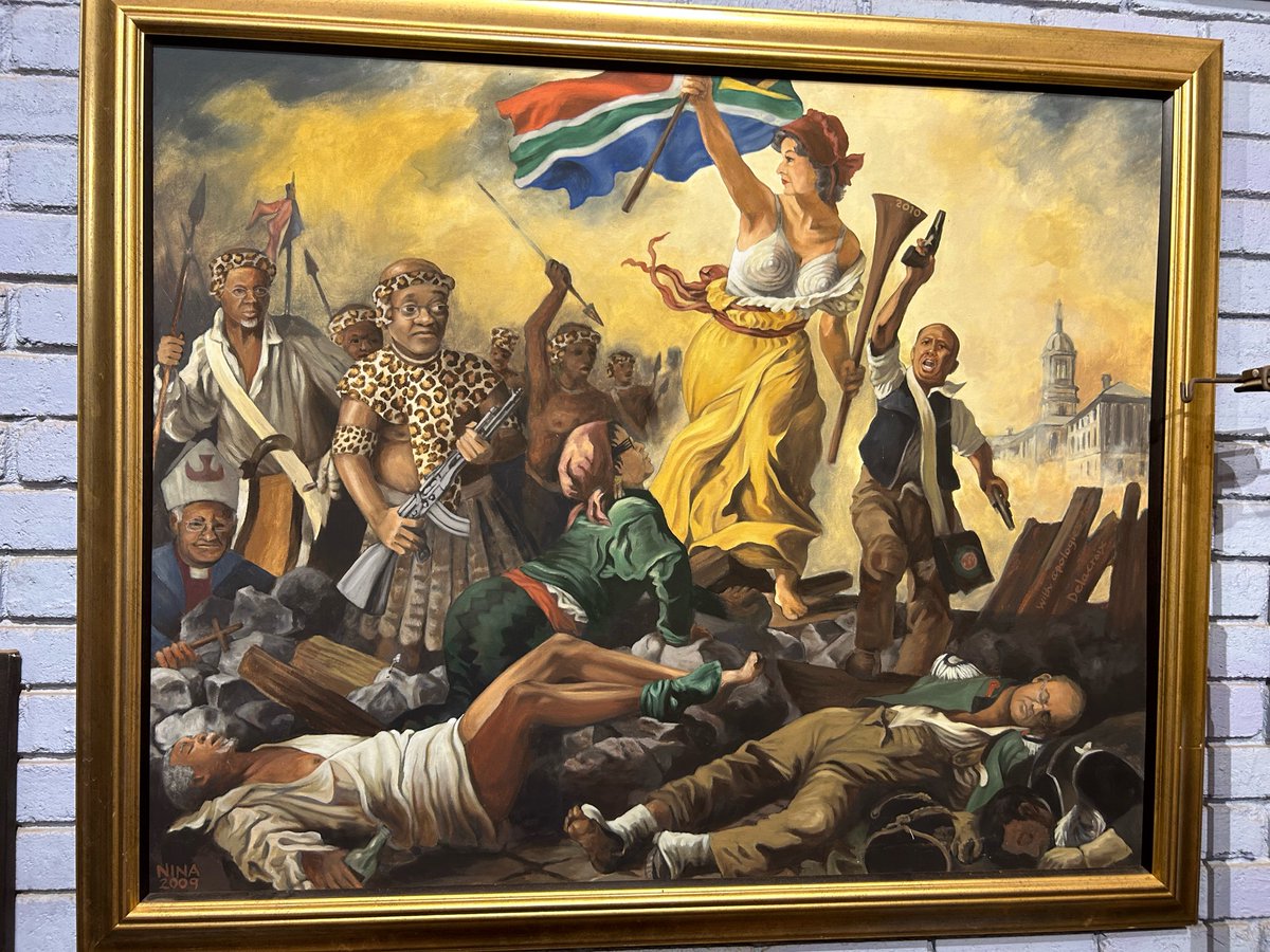 wegkaner's tweet photo. Seen at Evita se Perron, Darling, South Africa. In 2008 one Nina perfectly captured the 2024 election scenario https://t.co/Y52peiqjYQ