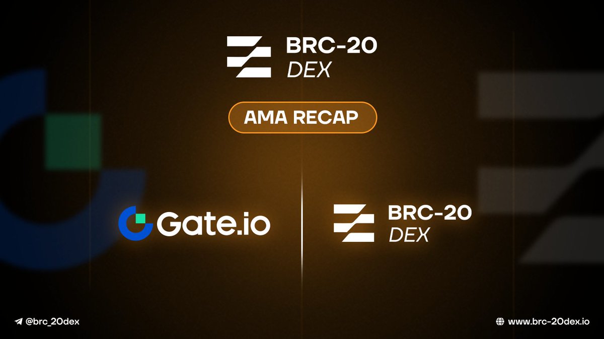 🚀 A few days ago, we had an insightful AMA with @gate_io about our BRC-20 DEX! We covered the exciting future, new features, and answered your questions. 🔥 Missed it? No worries! 👉Catch up with our full recap here: gate.io/blog_detail/40… #BRC20 #BTC #GATEio