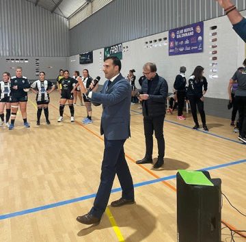 Nuestro presidente presente en todo lo que significa balonmano. Siempre trabajando por nuestro deporte siempre por el balonmano Andaluz  <a href="/Sebastian090578/">Sebastián Fernández</a> ¡no podemos tener mejor presidente!