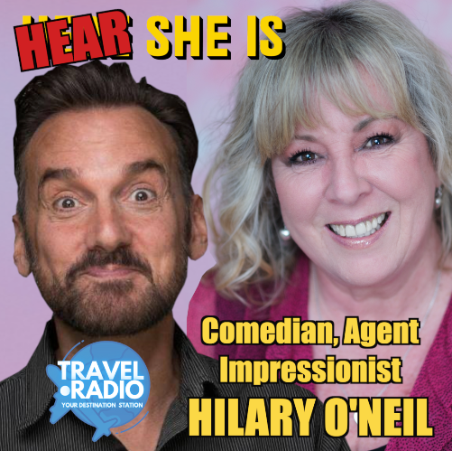 #HERESHEIS #TIMMYALEXISCARRINGTONWARD will be talking to #COMEDIAN and #IMPRESSIONIST #HILARYONEAL today 2pm till 4pm on #TRAVELDOTRADIO #ISAIDIT 😜

Listen on travel.radio OR just say 'Alexa enable Travel Dot Radio' to your smart speaker! #TELLINME 😘
