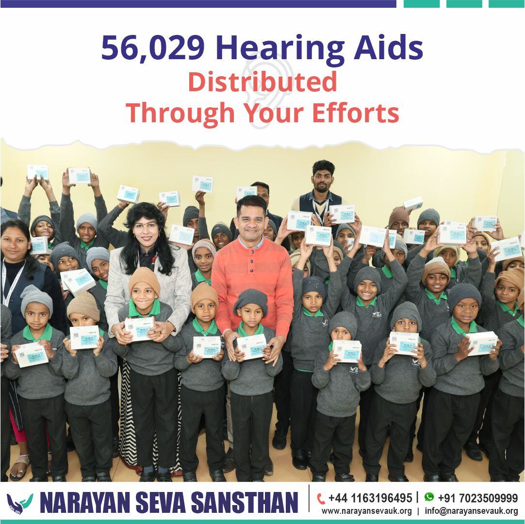 Thanks to your efforts, we've provided 55,975 hearing aids to those experiencing hearing loss.

#Accessibilityforall #Donatenow #Supportinclusion #Assistivetech #Makeadifference #Giveback #Accessibilitymatters #Empowerment #Donateforgood #Techforall
