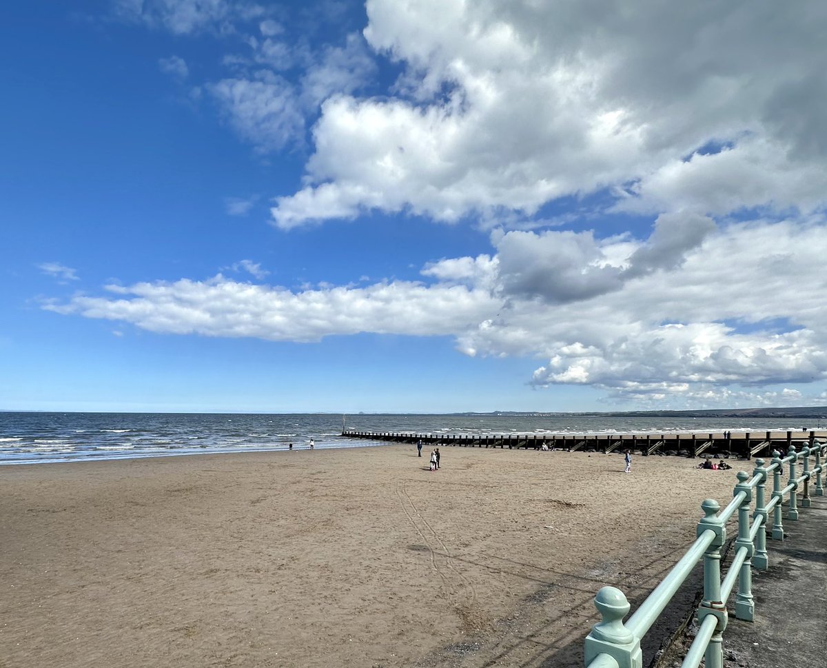 A sunny but cool #Portobello yesterday. #Edinburgh