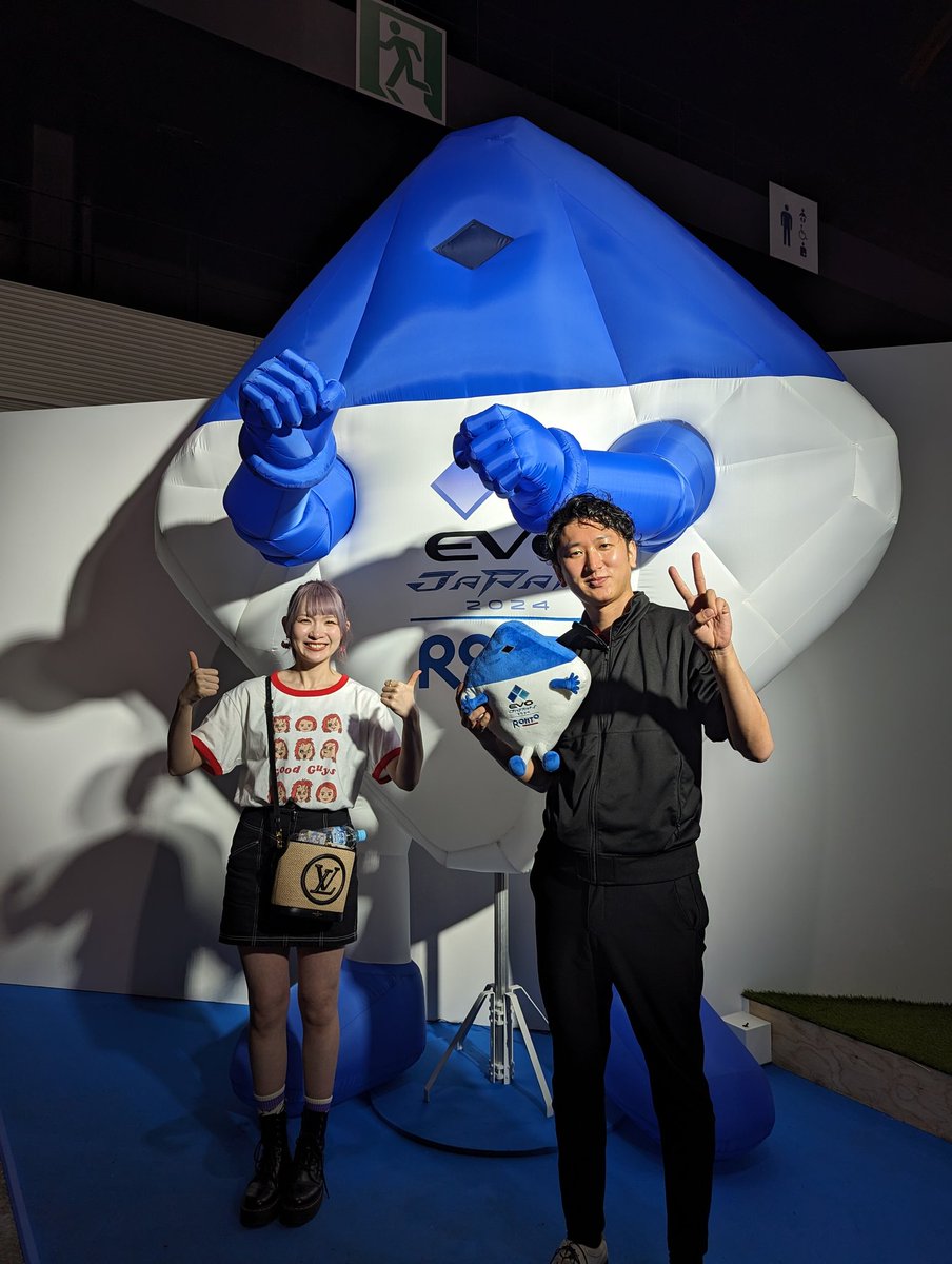 ROHTO Z!マン ぬいぐるみGet

近くにいたitsukaちゃんと記念に✌
#ROHTOZ #EVOJapan2024