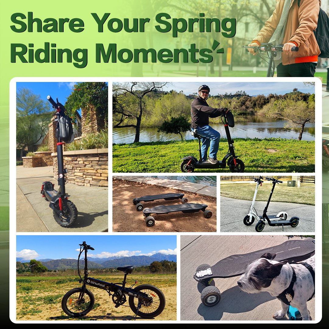 isinwheelglobal's tweet image. 🌸 Only three days left until the end of our spring giveaway! Don't miss the chance to win an isinwheel U7 cargo Ebike. 
Link👉 gleam.io/6MNek/isinwhee…

#isinwheel #SpringGiveaway #RideIntoSpring