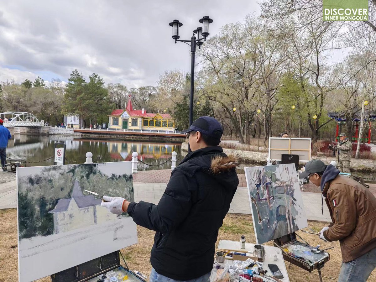 From April 24 to 30, twenty #painters from #China, #Russia, and #Mongolia will converge on Hulun Buir, #InnerMongolia, to capture the city's vibrant colors on their canvases.