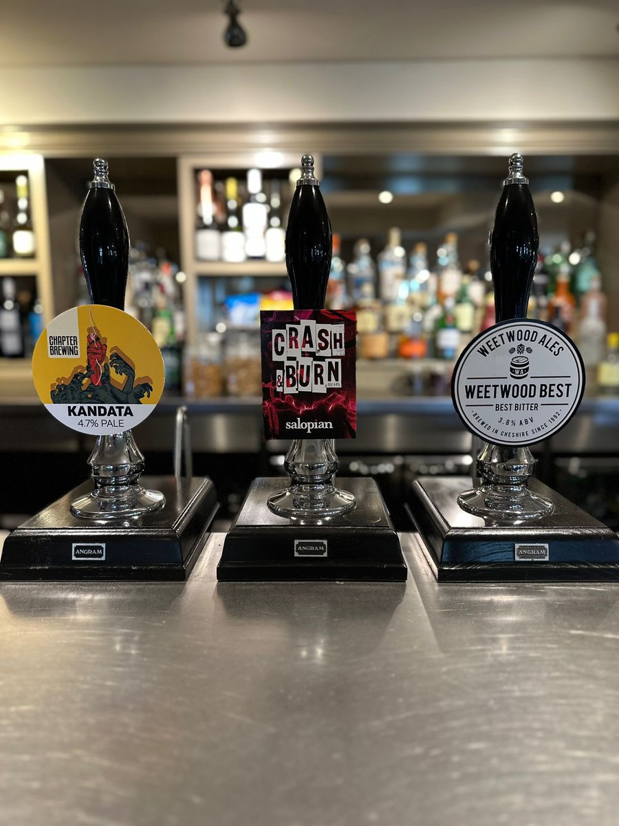 We’ve got friends in low places … beer chases the blues away. 🤠 On this overcast and cold Spring Sunday, let these beers bring you some cheer. ☀️🍺 We are proud to serve up beers from @ChapterBrewing, @SalopianBrewery & @weetwoodales.