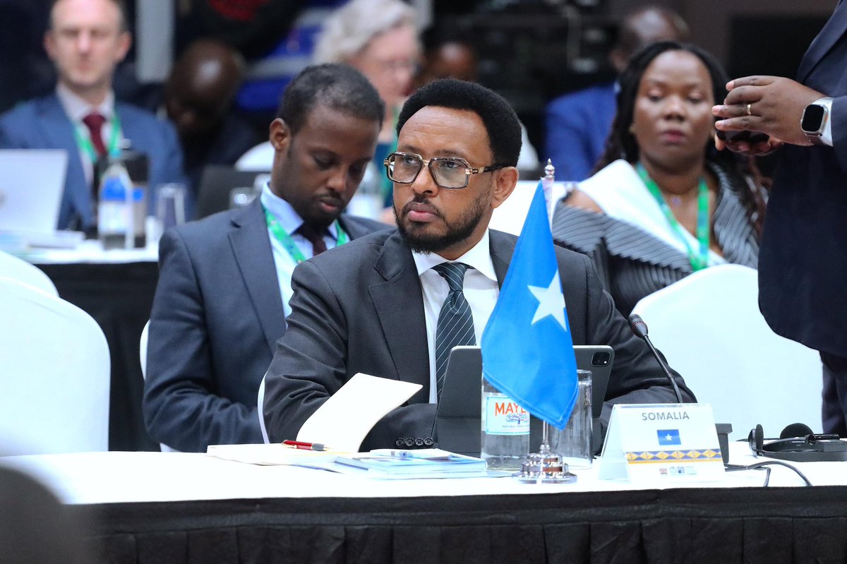 I participated in the #IDA21 replenishment Finance Ministers meeting in Nairobi today with @WorldBank in preparation for the Heads of States Summit tomorrow. Increased IDA21 replenishment is fundamental for achieving #Somalia's post HIPC future and financing development projects