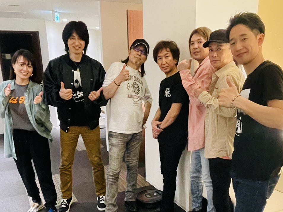 『Rock'n Hotel 2024』のリハ‼︎
リハ一曲目の合わせからみんな全開過ぎてぶっ飛んだぜ🤣👍‼︎🔥GENKIさん先帰っちゃったけどの📷

明日会場で‼︎🏨