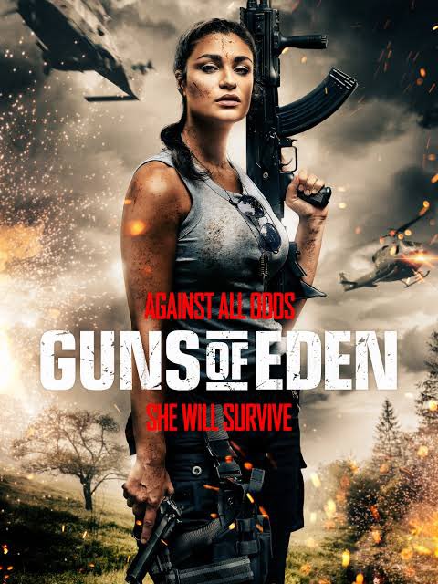 'arriving in the bloody tradition of Deliverance and the explosiveness of First Blood' - Reel Reviews Full-throttle action with GUNS OF EDEN, free to stream on Tubi! #tubi #actionmovies #gunsofeden #action #Tubi #freemovies