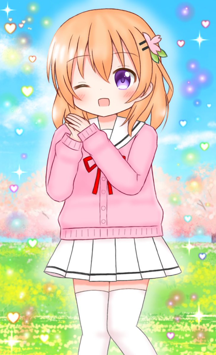 セーラー服ココアちゃん🌸💕
#gochiusa