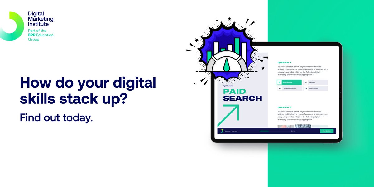 Are your digital skills as sharp as you think? Measure your Digital IQ with our comprehensive skills test. Don't wait - assess your expertise now 🔗 buff.ly/3vCtmNm #SkillsTest #DigitalMarketing #DigitalIQ