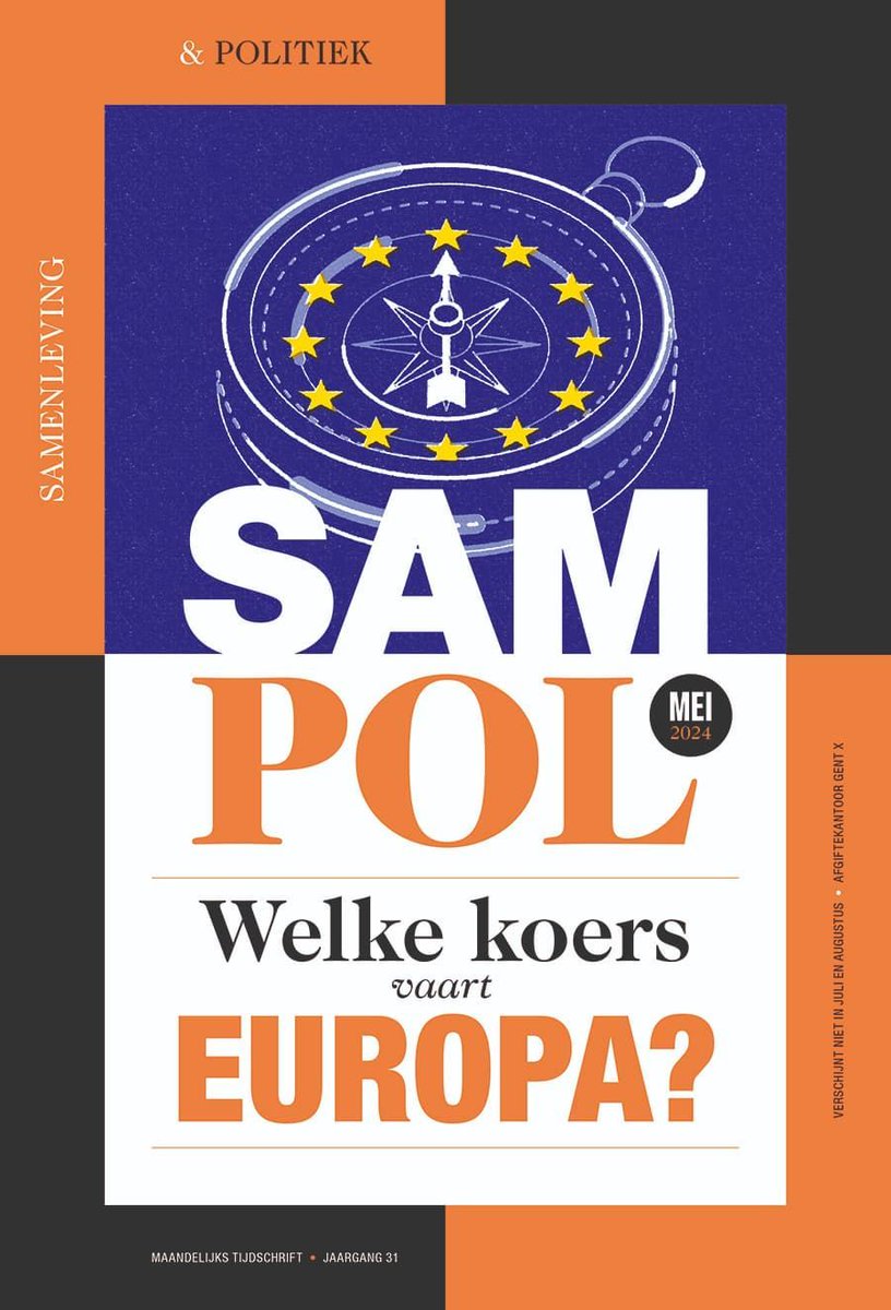 Geïnteresseerd in de Europaspecial van @Sampol_magazine die volgende week verschijnt? Abonneer je vandaag nog en het nummer valt vrijdag in je bus: sampol.be/abonneer
