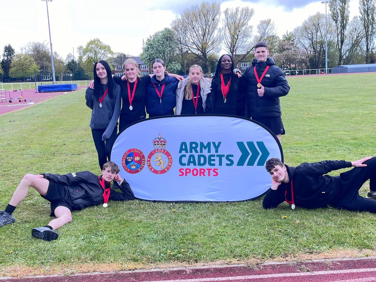 Well Done to our cadets from A company who represented Durham ACF at the Regional Athletics yesterday. Not only did they all achieve medals but more importantly they had fun! 
@CarlMaddison9 @DC_NFG_DACF @ArmyCadetsUK @DurhamAcf @DEPCOMDACF